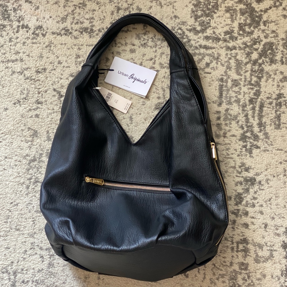 NWT Anthropologie Urban Originals Vegan Leather Zip Purse